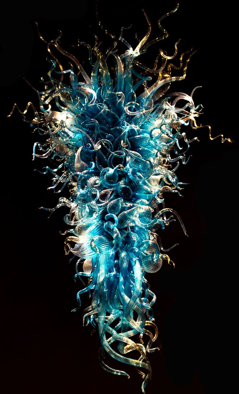 Glass Sculpture Abstract